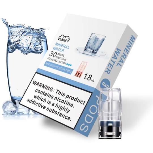 LANA拉娜一代煙彈｜2.5ML三入裝｜35款風味與LED發光效果-零度霧化