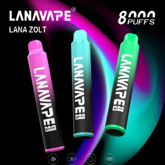 LANA 8000口拋棄式電子煙/ZOLT系列8000口台灣現貨-零度霧化