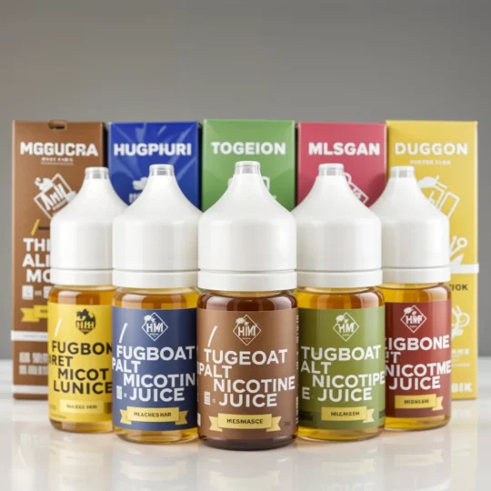 TUG BOAT 新拖船鹽系列30ML50MG電子煙專用煙油買五送一-零度霧化