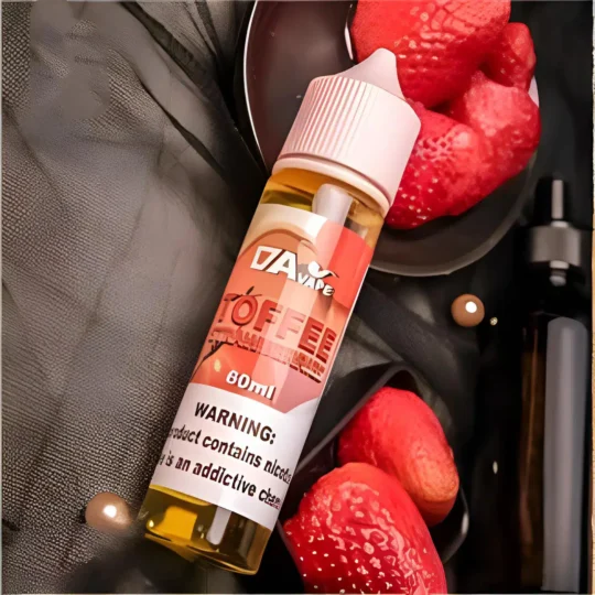 DAVAPE TOFFEE STRAWBERRIES 菸油｜草莓太妃糖口味｜30ML/60ML（0/30mg）-零度霧化