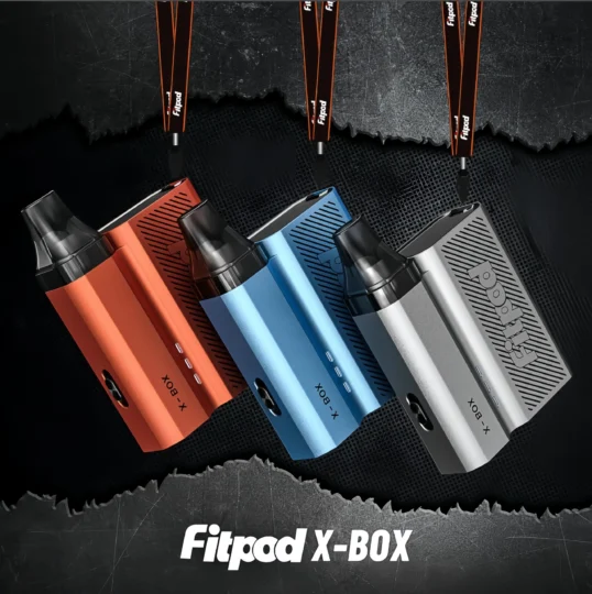 FITPOD X-BOX 小煙主機｜斯萊克 SLYEKS 四代組合｜1300mAh 強勁續航｜Type-C 快速充電-零度霧化