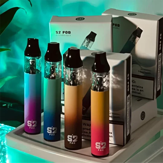 S2 POD 將軍小煙主機｜0.8Ω 可注油空彈｜換彈式設計｜三入裝-零度霧化